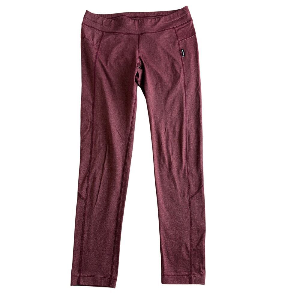 DAKINE Womens Leggings Size Medium Purple Baselayer Pant Stretch